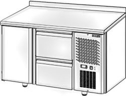 Холодильный стол TM2-02-G (среднетемпературный)