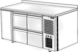 Холодильный стол TM3GN-022-G (среднетемпературный)